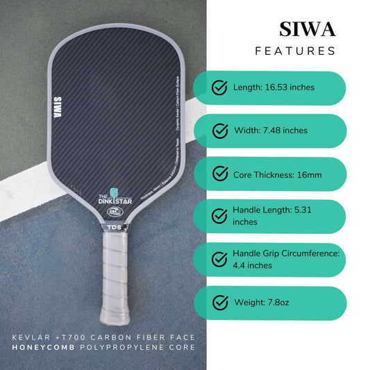 The Dink Star SIWA - KEVLAR/Carbon Fiber